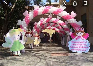 Baby girl balloon decoration in Dehradun | New born baby decoration in Dehradun