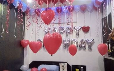 Romentic Heart types Balloon Decoration