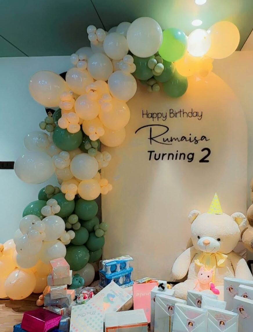 Helium Gas Balloon Decoration