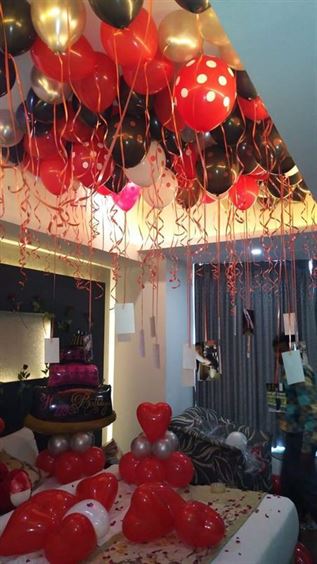 room decoratio in delhi | romantic room decoration in delhi