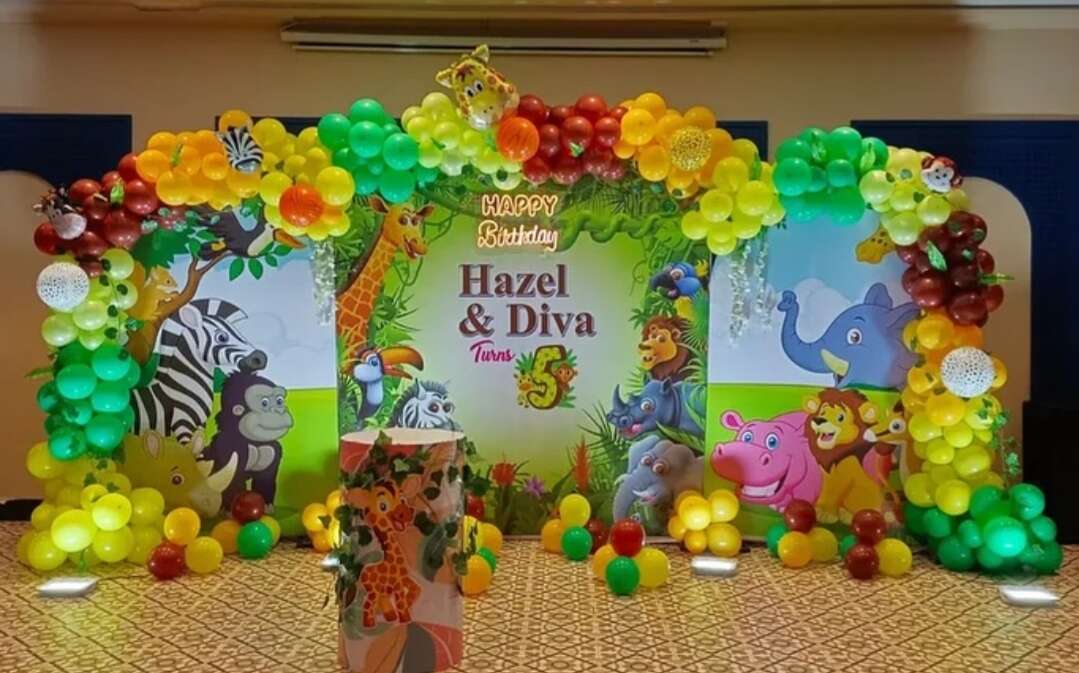 Helium Gas Balloon Decoration