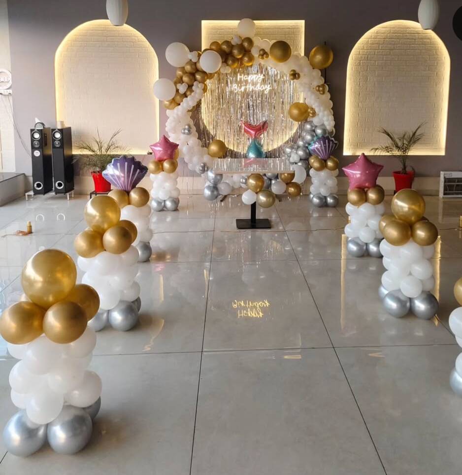 Helium Gas Balloon Decoration