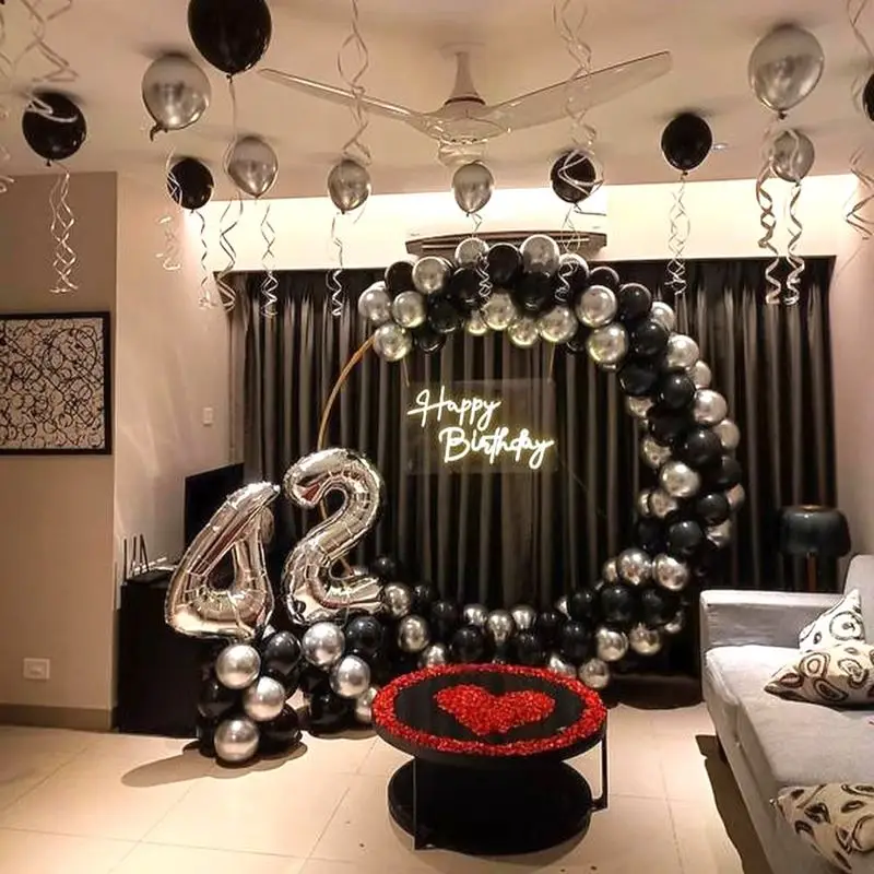black-silver-ring-decoration in Chandigarh