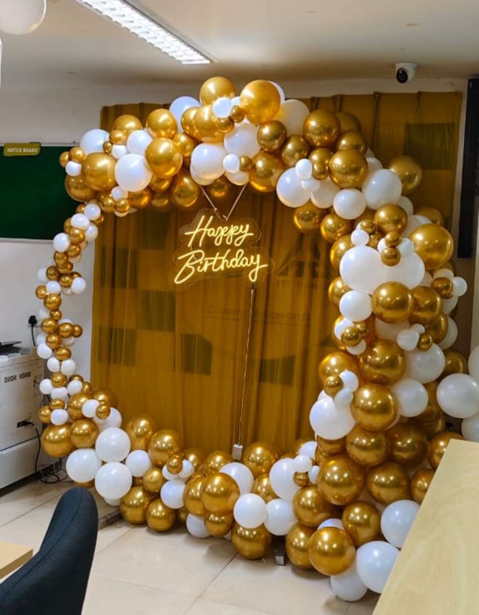 Helium Gas Balloon Decoration