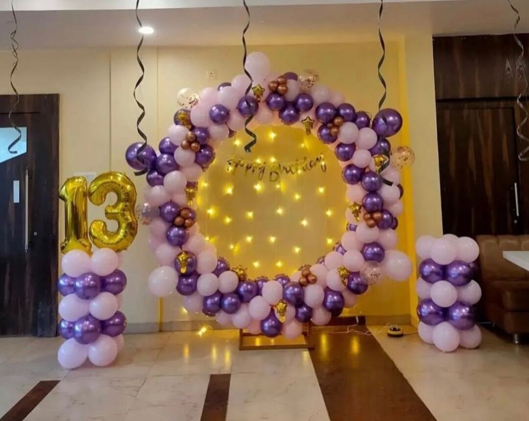 Helium Gas Balloon Decoration